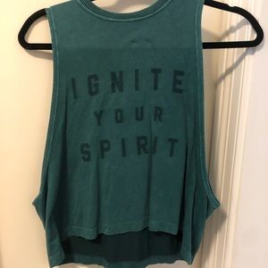 Spiritual gangster ignite your spirit muscle tank xs/s